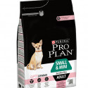 PRO PLAN Adult Small & Mini Sensitive Skin - 3 kg - sausā barība mazo un mini šķirņu pieaugušiem suņiem ar jūtīgu ādu