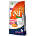 Farmina N&D Dog GF Pumpkin Lamb & Blueberry Maxi Giant Adult Dog - 12kg bez graudaugiem, pieaugušiem lielo šķirņu suņiem , jēra gaļa, ķirbis un mellenes