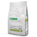 Natures Protection Dog GF Junior Mini White Dogs - 1.5kg barība bez graudiem mazo šķirņu kucēniem ar baltu kažoku no 3 līdz 12 mēnešu vecumam ar baltām zivīm