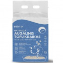 BeloCat Tofu Clumping - 6L/2.5кг с кукурузным крахмалом и соевой клетчаткой и легким молочным вкусом