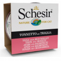 SCHESIR Cat Tuna with red mullet - 12 gab. x 85 g - TUNCIS UN SARKANA KEFALE