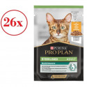 PRO PLAN CAT STERILISED With Chicken - 85g x 26gab. konservi pieaugušiem kastrētiem kaķiem ar vistas gaļu
