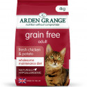 ARDEN GRANGE Cat Adult Chicken & Potato Grain Free - 4kg bezgraudu, barība pieaugušām kaķēm ar svaigu vistas gaļu un kartupeļiem