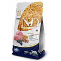 Farmina N&D LOW GRAIN Lamb & Blueberry - 10 kg jērs 42% un mellenes, pieaugušiem kaķiem, barība ar zemu graudu saturu