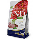 Farmina Natural & Delicious Cat Lamb & Fennel DIGESTION - 300g Jēra gaļa 40%, kvinoja, fenhelis un piparmētra.