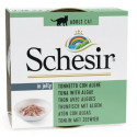 SCHESIR Cat Tuna with Algae - 12 gab. x 85 g - TUNCIS UN AĻĢES