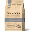 Grandorf Cat Rabbit & Turkey Brown Sterilised - 400g Sterilizētiem sākot no 1 gada vai kaķiem senioriem