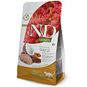 Farmina Natural Delicious Skin & Coat Quail - 5 kg diētiskā barība kaķiem,paipalas gaļa40%, kvinoja, kokosrieksti un kurkuma.