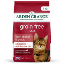 ARDEN GRANGE Cat Adult  Chicken & Potato Grain Free - 8kg bezgraudu, barība pieaugušām kaķēm ar svaigu vistas gaļu un kartupeļiem