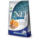 Farmina N&D GF Herring & Orange Adult Medium & Maxi - 12 kg zivis un apelsīns, pieaugušiem suņiem,bezgraudu barība