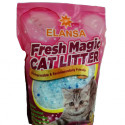 Fresh Magic Crystal Cat Litter 3.8 L x 8 gab. silikona smiltis kaķu tualetēm bez smaržas