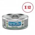 Farmina Vet Life Cat Obesity  - 85g x 12 gab. konservi kaķu aptaukošanās gadījumā