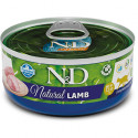 Farmina N&D Natural Lamb Cat - 70g  jērs (75%), konservi pieaugušiem kaķiem