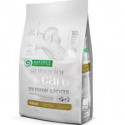Natures Protection Dog GF Mini White Dogs - 1.5kg sausā barība pieaugušiem mazo un mini šķirņu suņiem no 10 mēnešu vecuma ar jēra gaļu