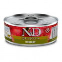 Farmina N&D Cat Quinoa Urinary - 80g  lai samazinātu nierakmeņu un apakšējo urīnceļu slimību atkārtošanos pīle, kvinoja