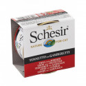 SCHESIR Cat Tuna with Shrimps - 12 gab. x 85 g - TUNCIS UN GARNELES