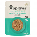 APPLAWS Cat Tuna Fillet With Anchovy & Seaweed - 70g  pieaugušiem kaķiem ar tunča fileju un anšoviem