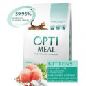 Optimeal Kitten 4kg - Pilnvērtīga sausā barība kaķēniem ar vistas fileju