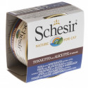 SCHESIR Cat Tuna with whitebaits natural style - 12 gab. x 85 g - ТУНЕЦ И СНЕТКИ
