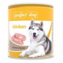 PERFECT Dog Chicken - 800g konservi pieaugušiem suņiem ar augstas kvalitātes vistas gaļu