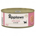 APPLAWS Cat Tuna Fillet Prawn - 156g pieaugušiem kaķiem, tunča fileja ar garnelēm buljonā