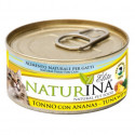 NATURINA ELITE Cat Tuna Ananas - 70g konservi kaķiem, tuncis ar ananāsiem