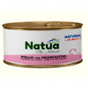 NATUA Cat Chicken With Ham Jelly - 150g pieaugušiem kaķiem, vista ar šķiņķi želejā