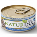 NATURINA ELITE Cat Tuna Branzino - 6gab. x70g konservi kaķiem,  tuncis ar jūras asari