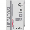 VetaPro HEPATOSIL ADVANCED CAT & DOG - N30 gab. suņiem un kaķiem, kas atbalsta aknu darbību mazspējas vai disfunkcijas gadījumos