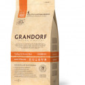 Grandorf Cat Turkey & Brown Rice Sterilised - 400g  Sausā barība sterilizētiem kaķiem ar tītara gaļu un brūniem rīsiem