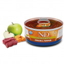 Farmina N&D Cat Venison & Pumpkin Cat - 70g brieža gaļa,ķirbis,konservi pieaugušiem kaķiem