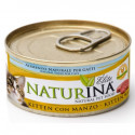NATURINA ELITE Kitten Chicken Beef - 6gab. x 70g konservi kaķēniem, vista ar liellopu gaļu